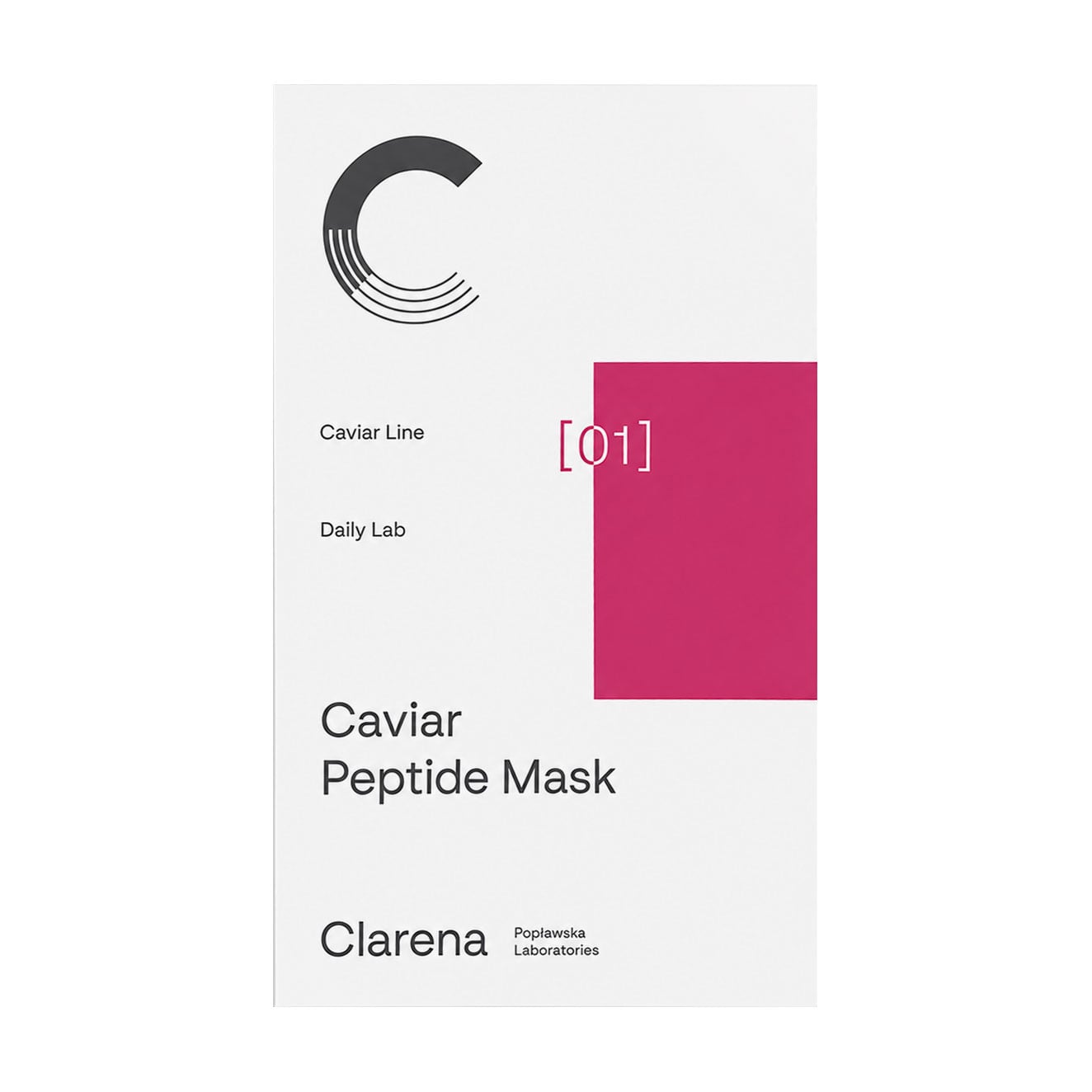 Маска для обличчя Clarena Caviar Line Caviar Peptide Mask, 5 мл